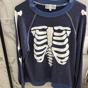 WILDFOX skeleton sweatshirt